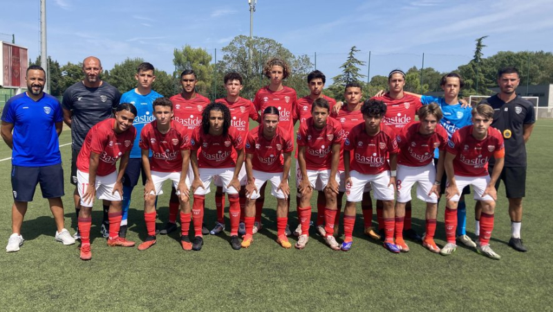 Football: in the U17 national championship, Nîmes Olympique let its chance slip away against Nice