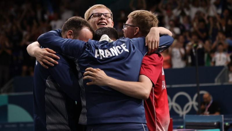 Table tennis at the Paris 2024 Olympics: "A waking dream", "we can die in peace", the emotions of Lebrun and Simon Gauzy after the team bronze