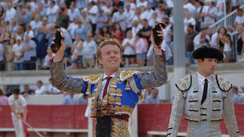 Feria de Béziers 2024: Clemente triumphs in the wind against the bulls of Margé