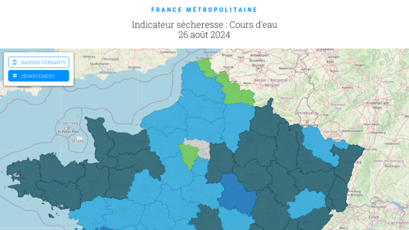 Drought in Occitania: critical situation in Aude and the P.-O., Hérault under surveillance... update on water tables