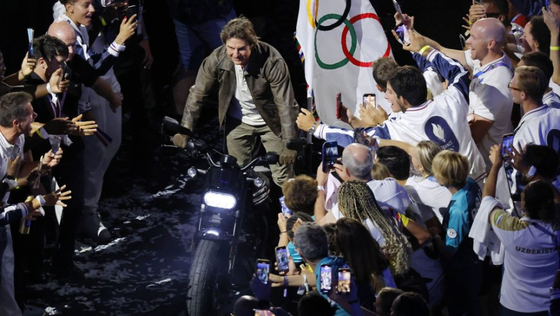 VIDÉO. Cérémonie de clôture des JO de Paris 2024 : quand Tom Cruise a-t-il tourné sa scène à moto dans les rues de la capitale ?