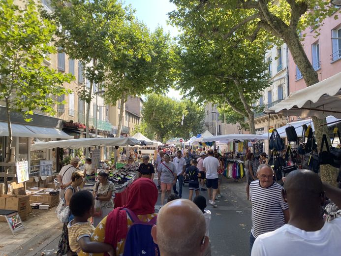 From its very first hours, the August 6 fair was unanimously popular and brought excitement to the city center of Millau.