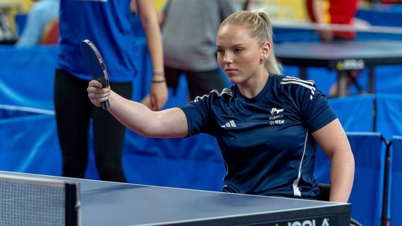 Paris 2024 Paralympic Games: Young Nîmes table tennis player Flora Vautier stopped in the quarter-finals of the women&#39;s doubles