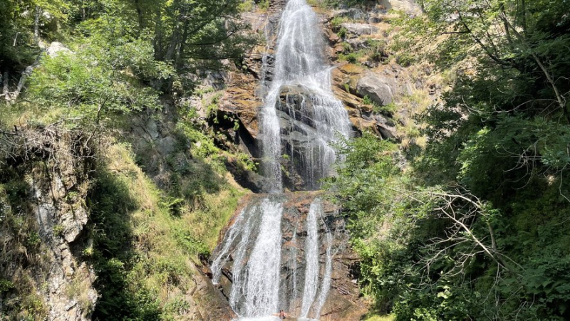 The must-see summer walks in Lozère: behind the trees, the sumptuous Rûnes waterfall