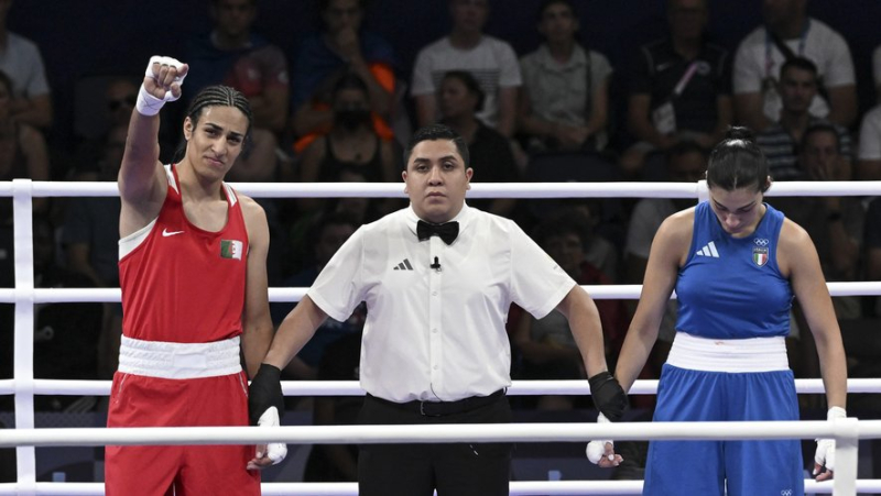 VIDEO. Her opponent has "high testosterone levels": a boxer gives up at the start of the fight at the 2024 Paris Olympics