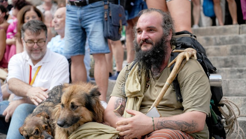 La bénédiction des chiens et de leurs maîtres, un temps fort des célébrations de la saint Roch ce vendredi 16 août à Montpellier