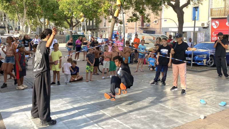 When hip-hop brings together locals and holidaymakers in the heart of the town of Agde