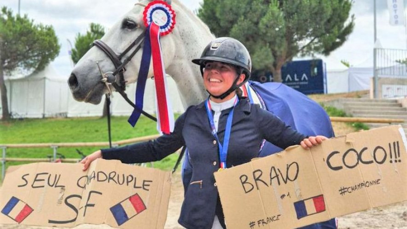 Horse riding: a young rider from Sète achieves national recognition