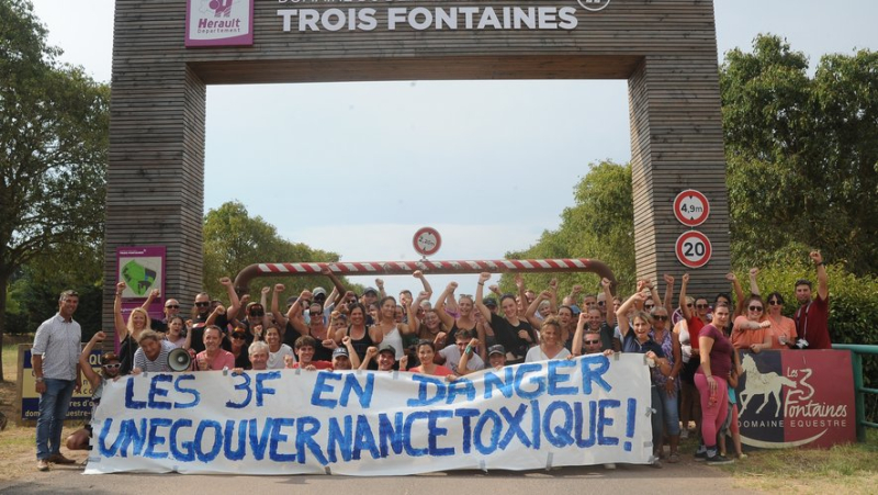 Le Pouget: at the 3 Fontaines equestrian center, the torch is burning between management and employees