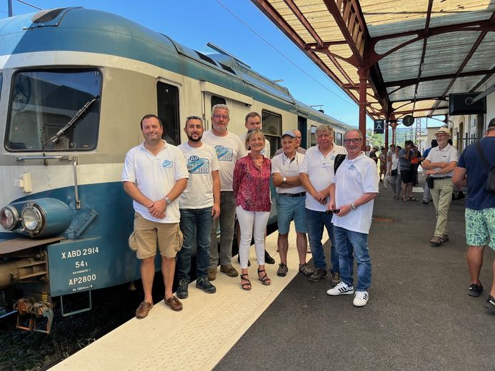 The one hundred and forty years of rail in Gévaudan, a successful and lively celebration in Marvejols