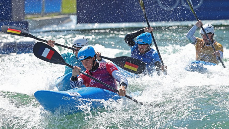 VIDEO. "It&#39;s a bit like a garage sport": Frenchman Titouan Castryck criticizes the lack of clear rules for kayak-cross at the Paris Olympics