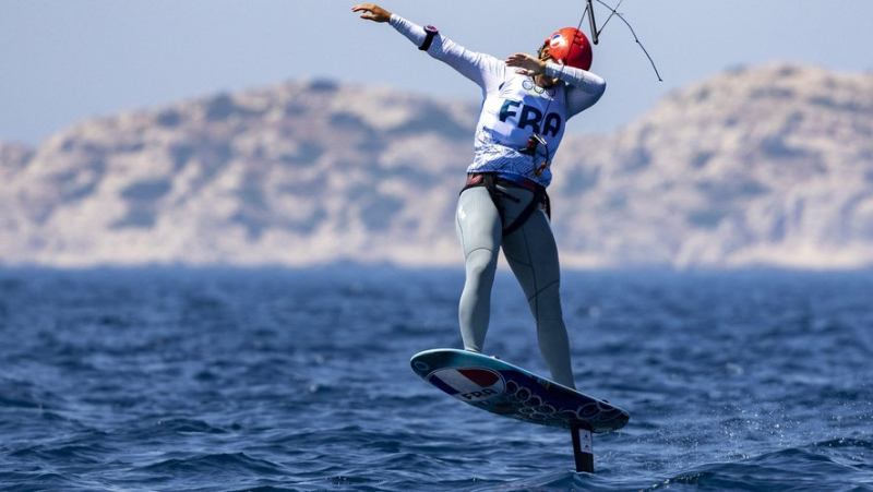 Paris 2024 Olympics: Lauriane Nolot only wins the silver medal in kite-foil