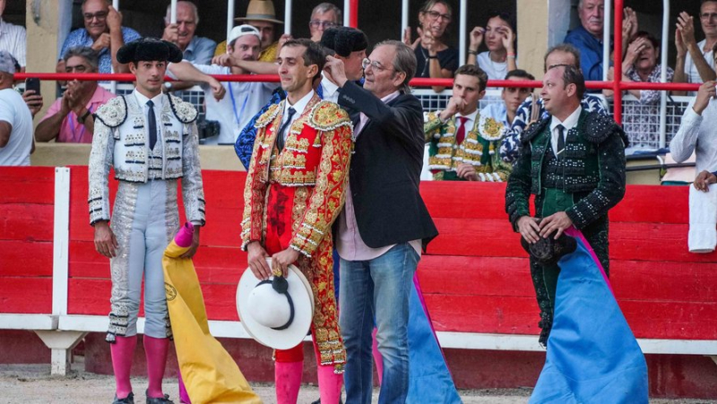 Aux arènes de Saint-Gilles, deux oreilles pour les adieux de Thomas Joubert, mais les toros gâchent la fête