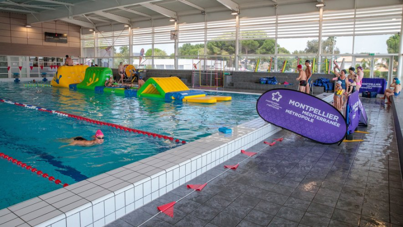 Water games, sports activities, inflatable structures…: in Montpellier, swimming pools are celebrating