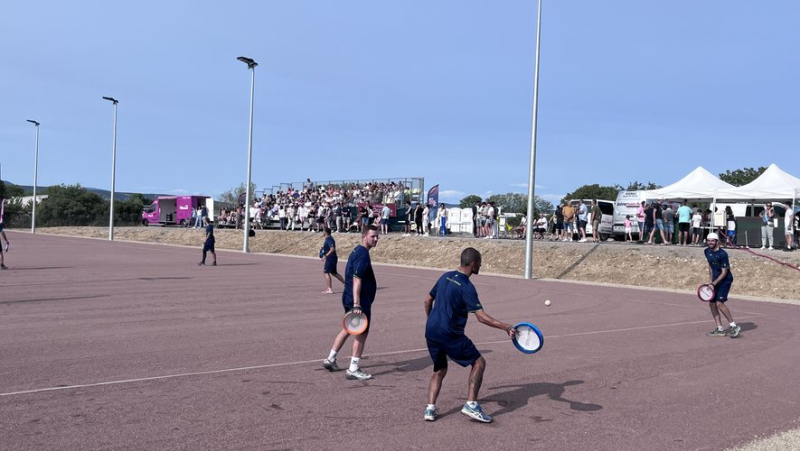 "It&#39;s up to us to ensure that the tambourine ball game continues": elected officials from the Hérault Valley inaugurated the new field in Gignac