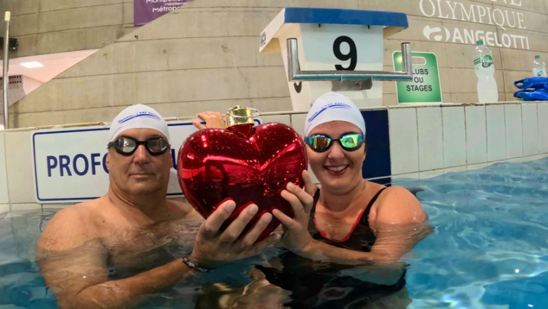 Montpellier resident Clémence Gualy has achieved her feat: she swam for six hours non-stop against cardiomyopathy