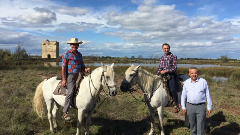 When Bruno Retailleau, appointed Minister of the Interior, indulged in his passion for horse riding in the Gard