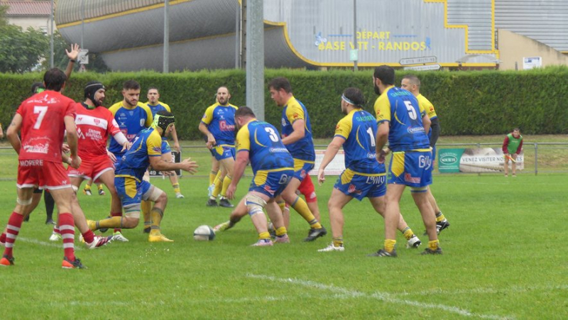 Rugby/Federal 3: Saint-Affrique loses at the end of the match during its trip to the last team