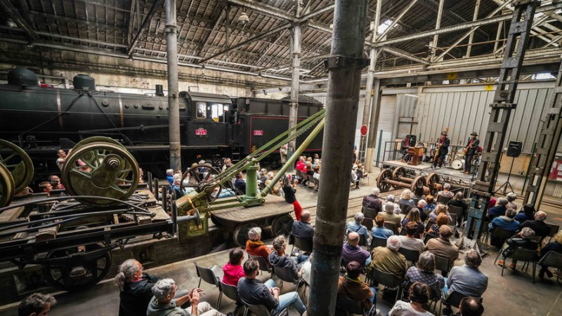 Au musée du train de Nîmes, le boogie-woogie résonne au milieu des locos !