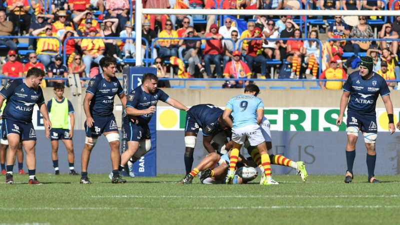 Usap-MHR, the moment when everything changed: Montpellier&#39;s impenetrable defense just before half-time