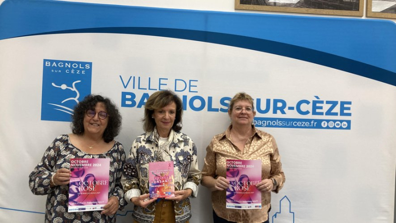 "Breast cancer on the rise among young people and those over 74", the Bagnols Cancer League mobilized for Pink October