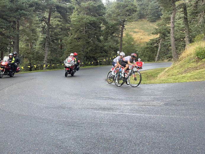 International Women&#39;s Cycling Tour of Ardèche: the emotion of Afghan refugee Fariba Hashimi, victorious on Mont Lozère