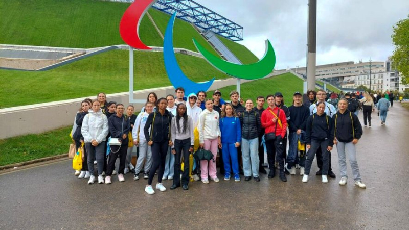 Students from Lepap Maurice-Clavel in Frontignan attended the Paralympic Games