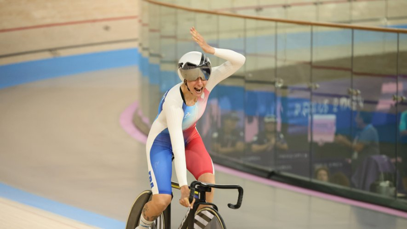 Marie Patouillet in gold: from "total disarray" to the title via discomfort, the emotional day of para-cycling on the track