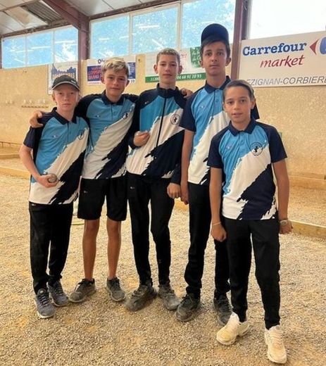 Pétanque: Canaules cadets will go to the regional club Final Four