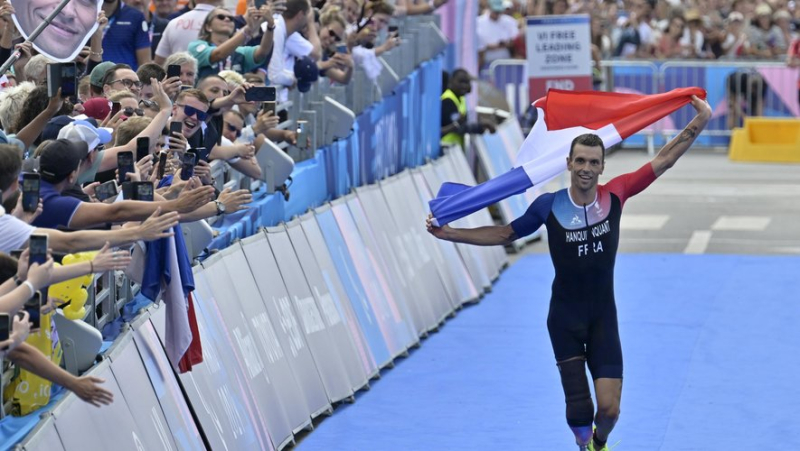 Alexis Hanquinquant the flashy: relive the lively day of French triathlon at the Paris Paralympic Games