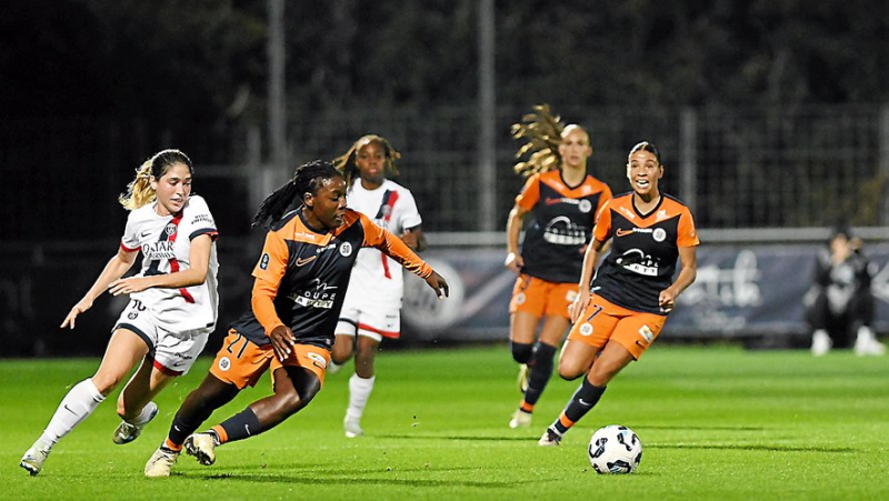 Montpellier Hérault players valiant but too soft against the Parisian armada