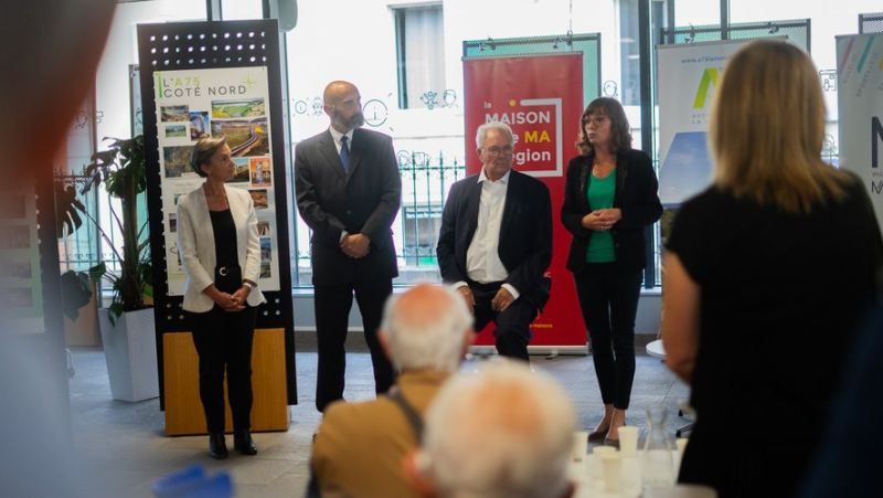 An exhibition on the history of the A75 at the Millau Regional House