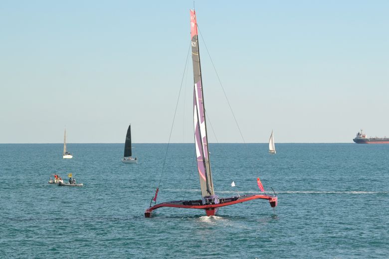 [EN IMAGES] Revivez le passage impressionnant des voiliers de la Med Max au large de Sète