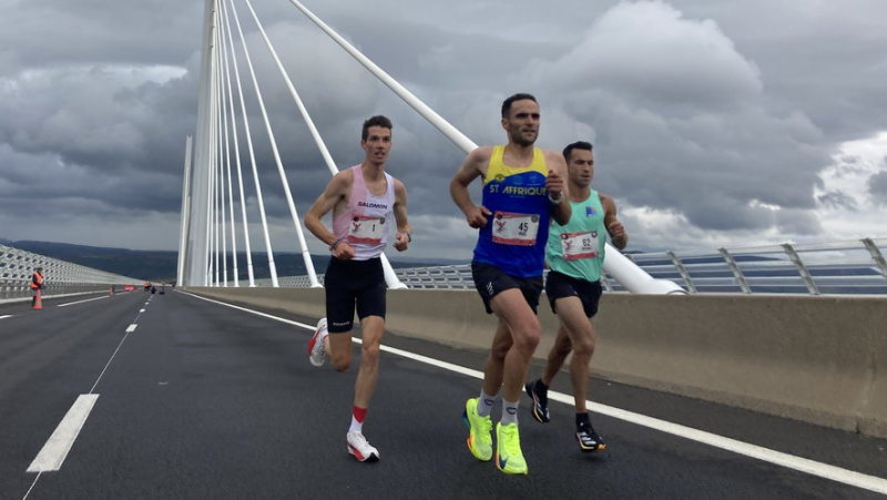 Course du viaduc de Millau 2024 : Michaël Bouché s’impose devant Guillaume Ruel et Mélody Julien