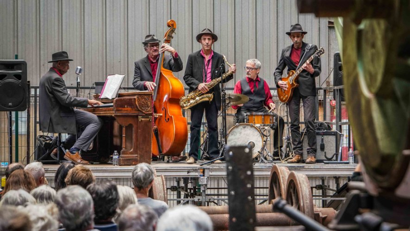 Au musée du train de Nîmes, le boogie-woogie résonne au milieu des locos !