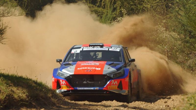 Rallye Terre de Lozère: after the first special stages, Matthieu and Mathilde Margaillan emerge victorious