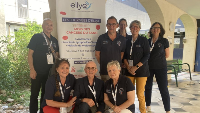 "For blood cancers, we have to get used to living with the disease": the Ellye association raises awareness at the Montpellier University Hospital