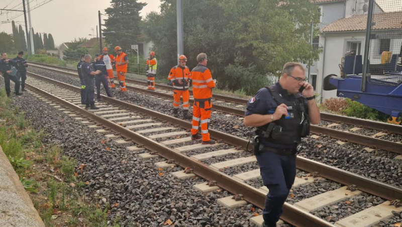 Un train de marchandises a percuté de plein fouet un piéton près de Montpellier : la victime est décédée, l’identification criminelle sur place