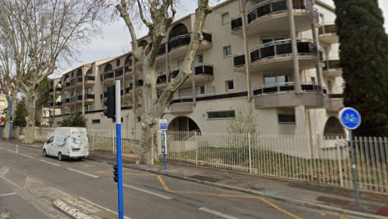 Ten people evacuated following an apartment fire in the Val Fleury II residence, Boutonnet district in Montpellier