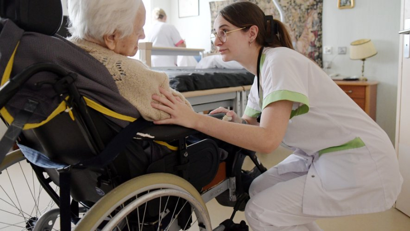 FILE. In Caselles, in Bozouls: "It&#39;s a disaster scenario that is looming for nursing homes, the system is going to explode"