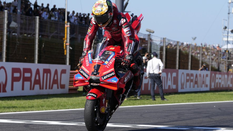 MotoGP: Bagnaia wins the sprint of the Emilia Romagna GP and returns to within a few points of Martin