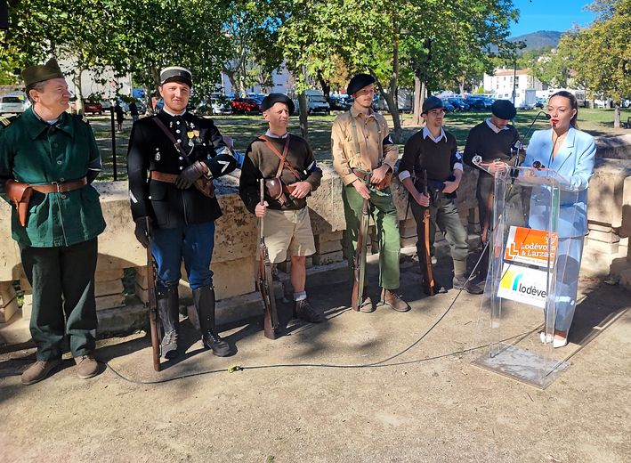 The city of Lodève remembers its liberation 80 years ago with a great propular celebration