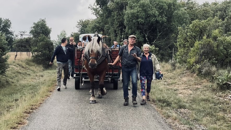 In Saint-Nazaire-des-Gardies, the Persévérance vintage as a standard of sharing