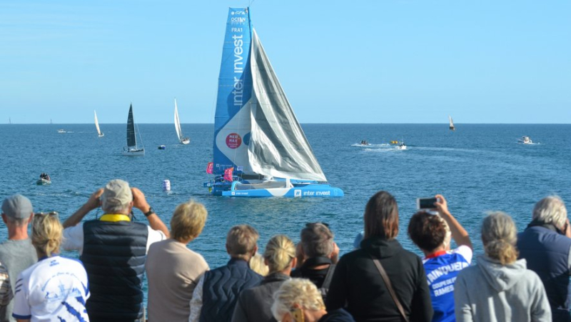 [EN IMAGES] Revivez le passage impressionnant des voiliers de la Med Max au large de Sète