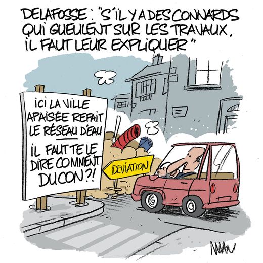 "Quand il y a des connards qui gueulent sur les travaux, il faut leur expliquer !" : après son dérapage verbal, le maire de Montpellier s'explique