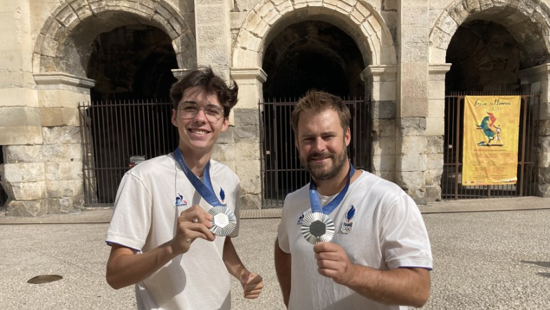 Baptiste Addis and Jean-Charles Valladont at the Paris 2024 Olympics: "The silver medal is a victory!"