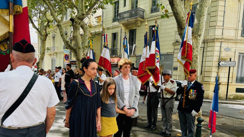 Commemoration in Nîmes of the battles of Bazeilles: history is written with memory