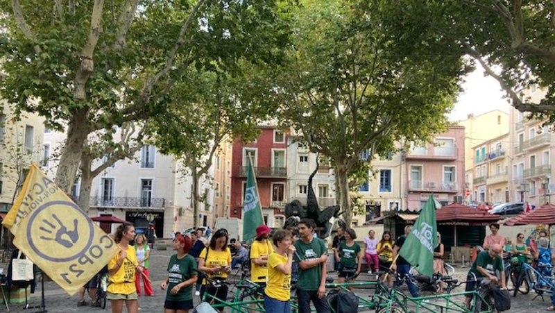 "The battle is neither lost nor won, it is being played out now!", citizen and climate movements meet in Sète