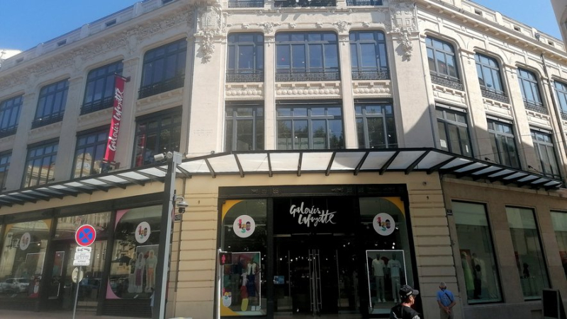 The Galeries Lafayette store on the Allées Paul-Riquet in Béziers is celebrating its 130th anniversary