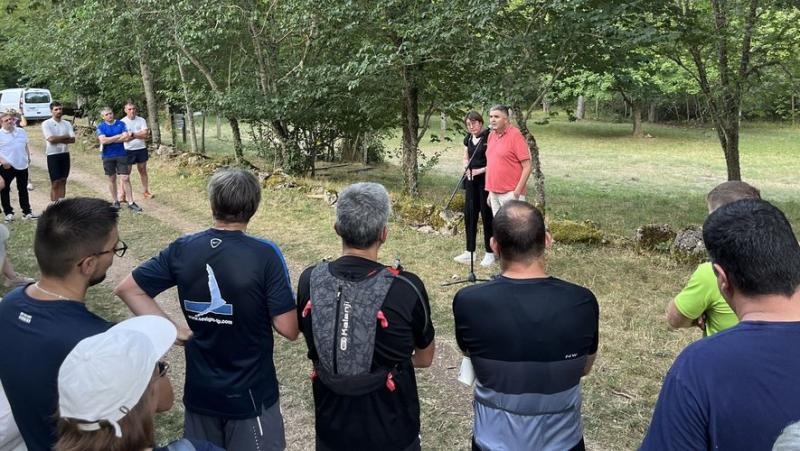 Charcot&#39;s disease represented in the Millau 100km peloton